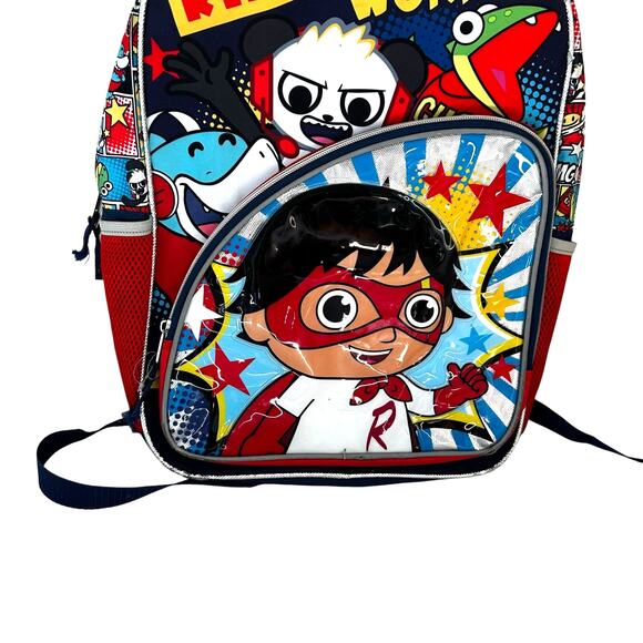 Ryan's World Kids Backpack School Bag Unisex - Picture 4 of 8